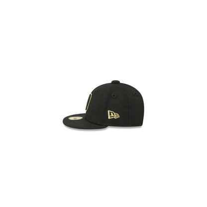 Washington Nationals Gold Logo Mini 59FIFTY Fitted Hat