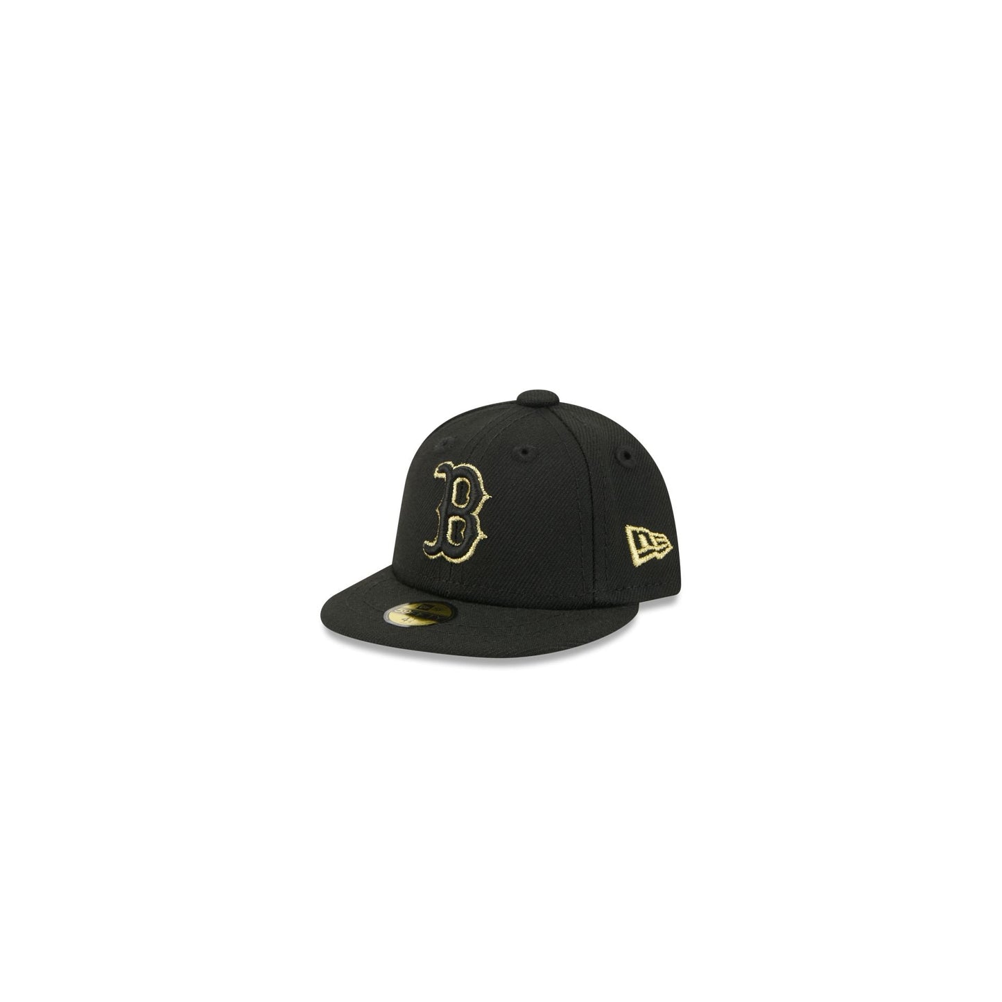 Boston Red Sox Gold Logo Mini 59FIFTY Fitted Hat