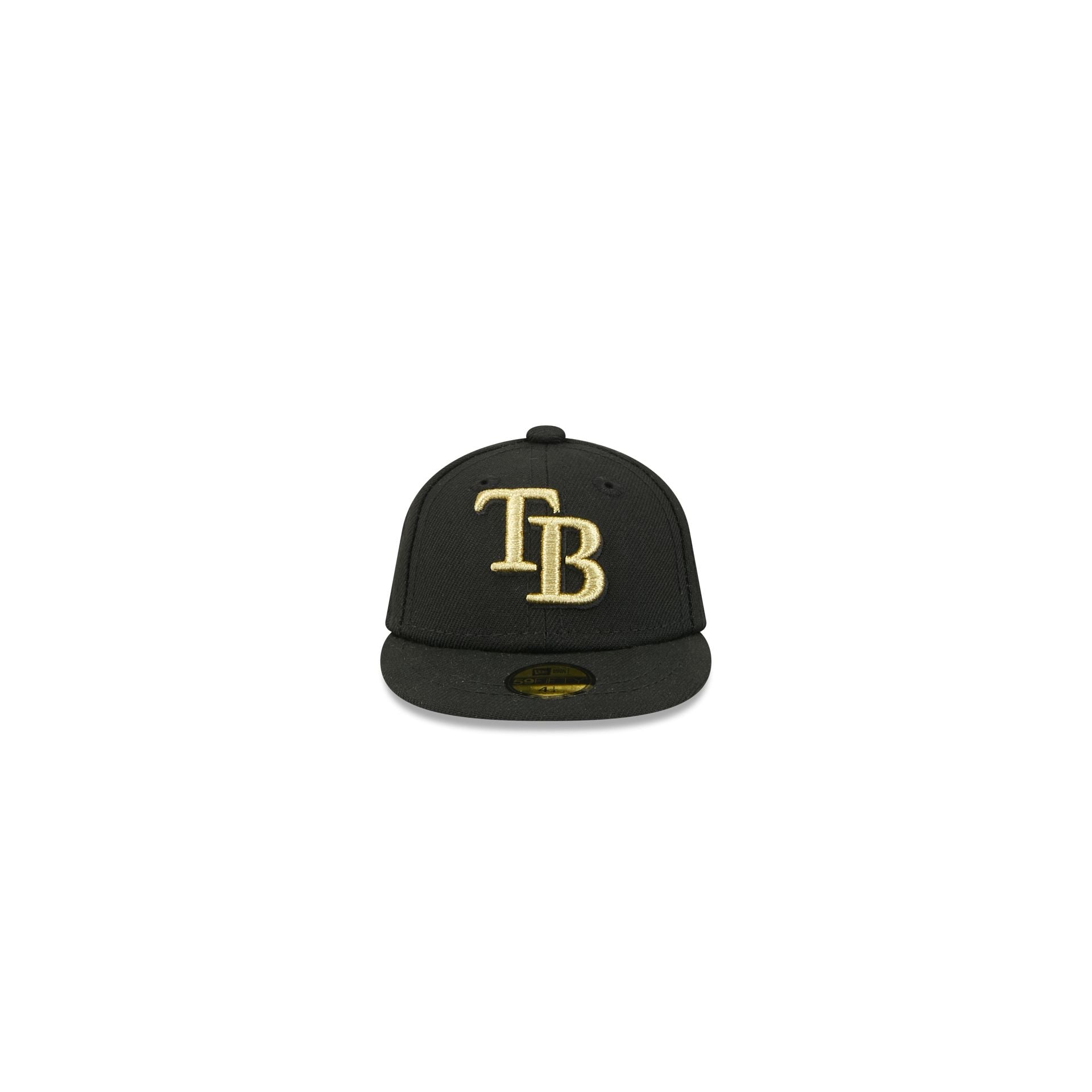 Tampa Bay Rays Gold Logo Mini 59FIFTY Fitted Hat