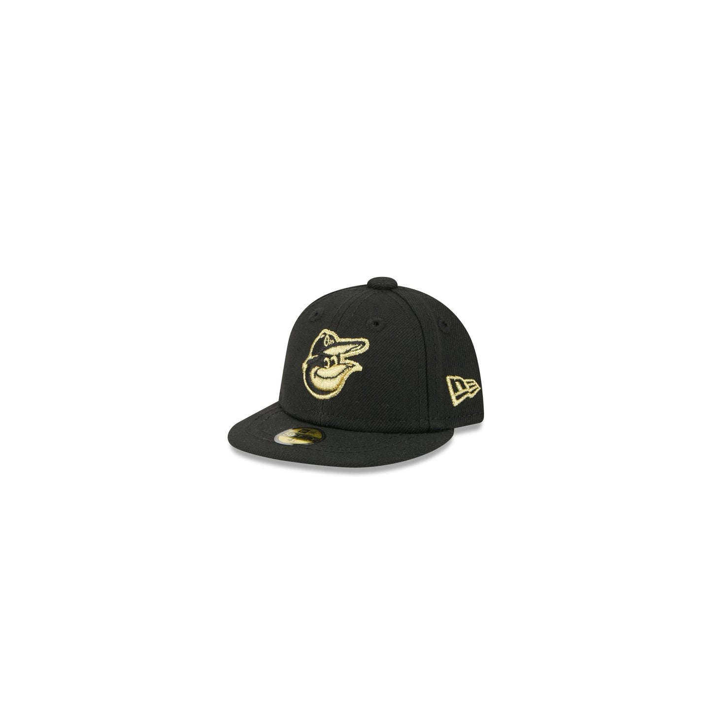 Baltimore Orioles Gold Logo Mini 59FIFTY Fitted Hat