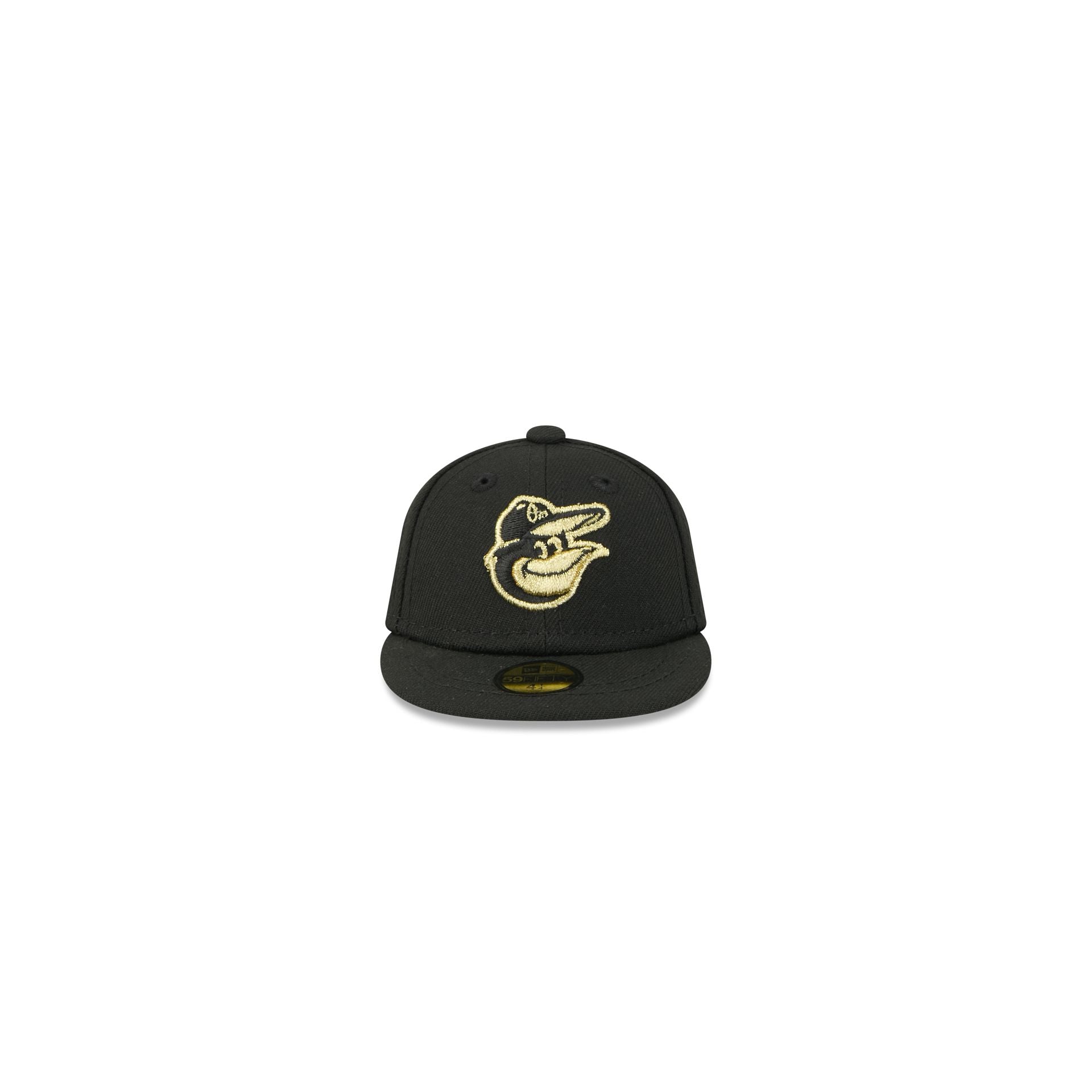 Baltimore Orioles Gold Logo Mini 59FIFTY Fitted Hat