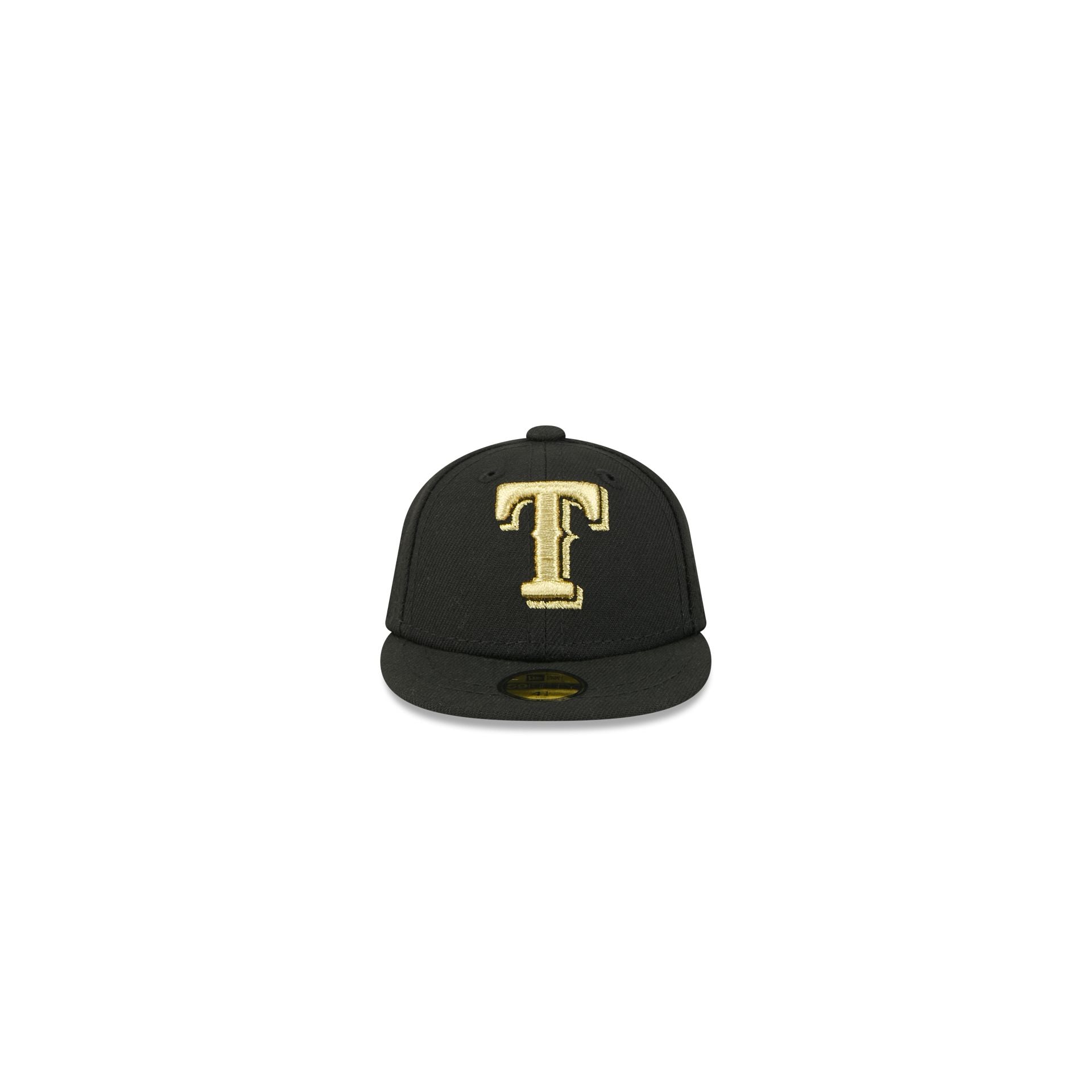 Texas Rangers Gold Logo Mini 59FIFTY Fitted Hat