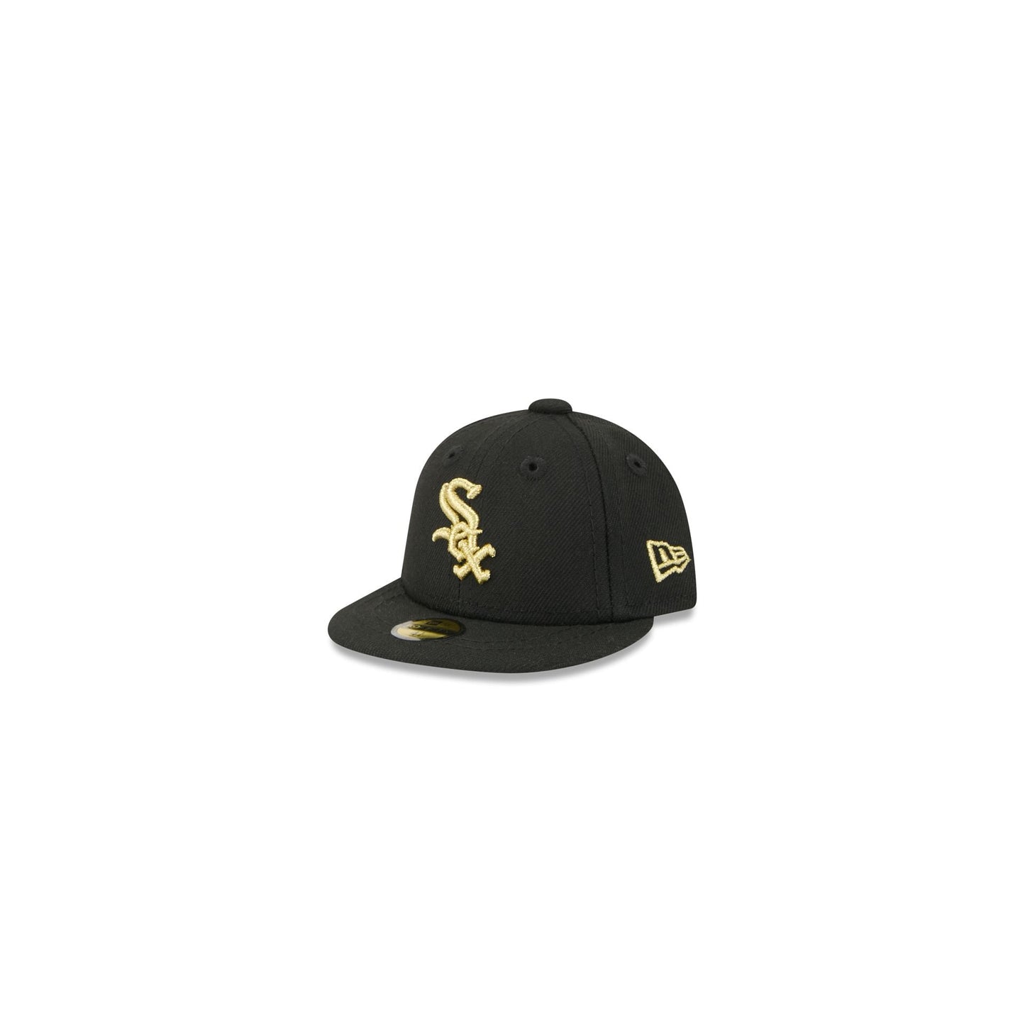 Chicago White Sox Gold Logo Mini 59FIFTY Fitted Hat