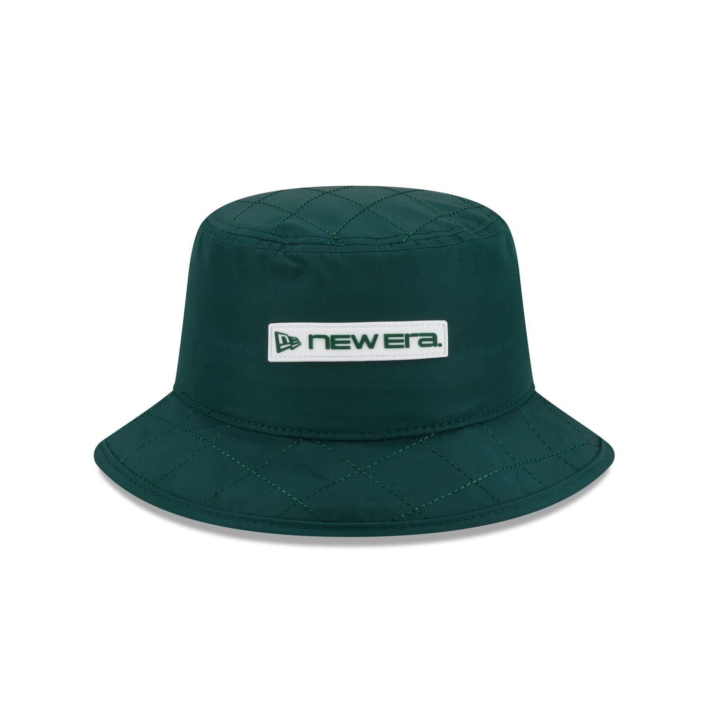 New Era Cap Green Quilted Bucket Hat