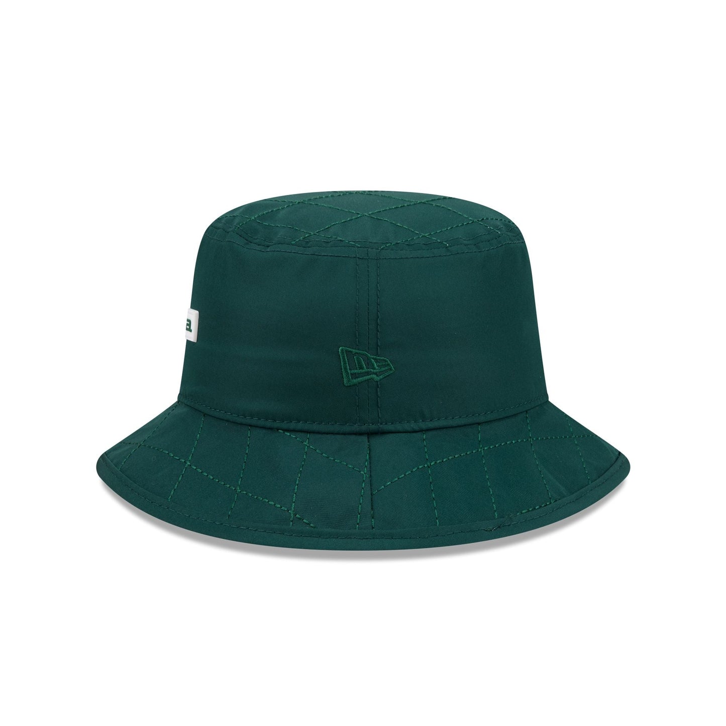 New Era Cap Green Quilted Bucket Hat