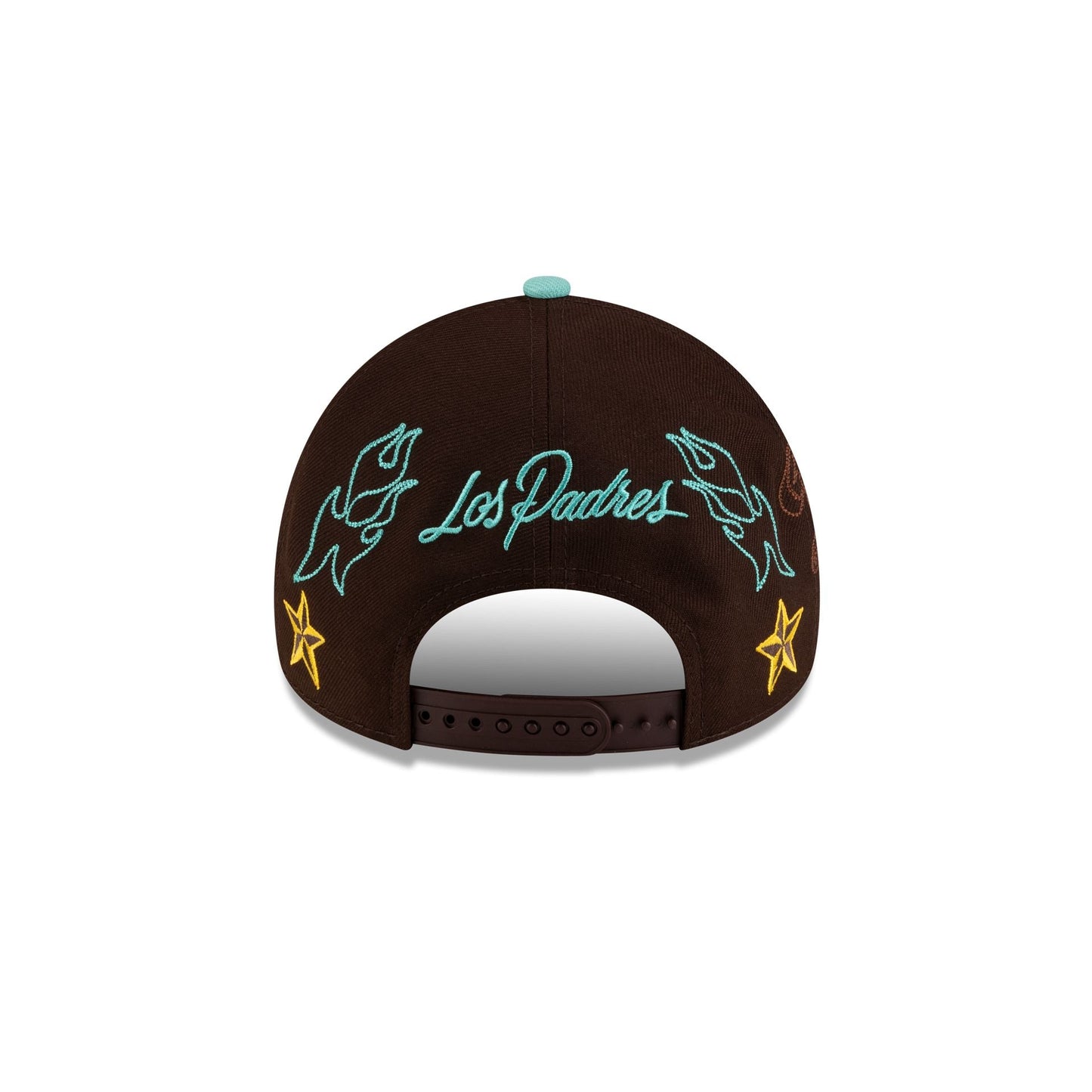 Rótulos Bautista x San Diego Padres Wordmark 9FORTY A-Frame Snapback Hat