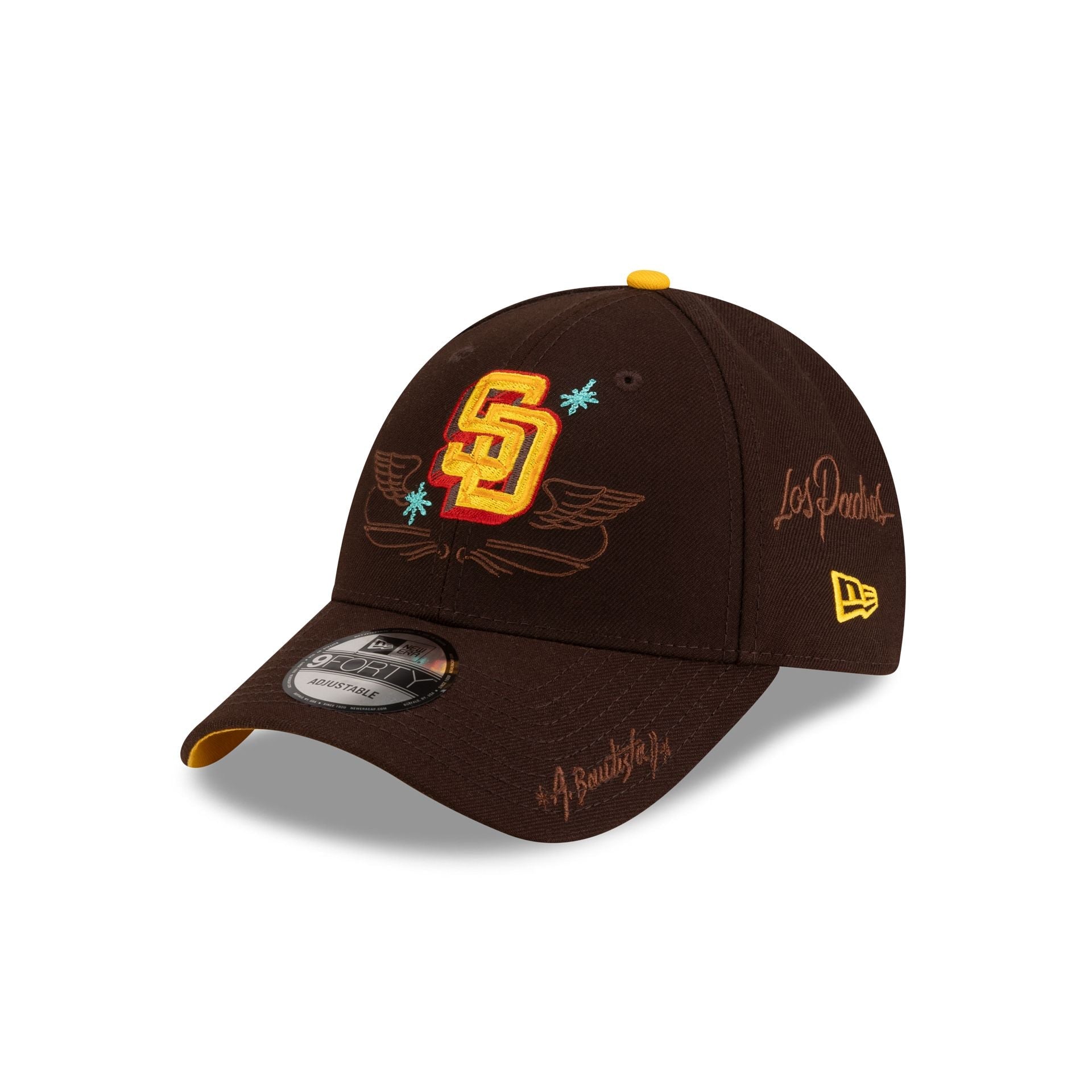 Rótulos Bautista x San Diego Padres 9FORTY Snapback Hat