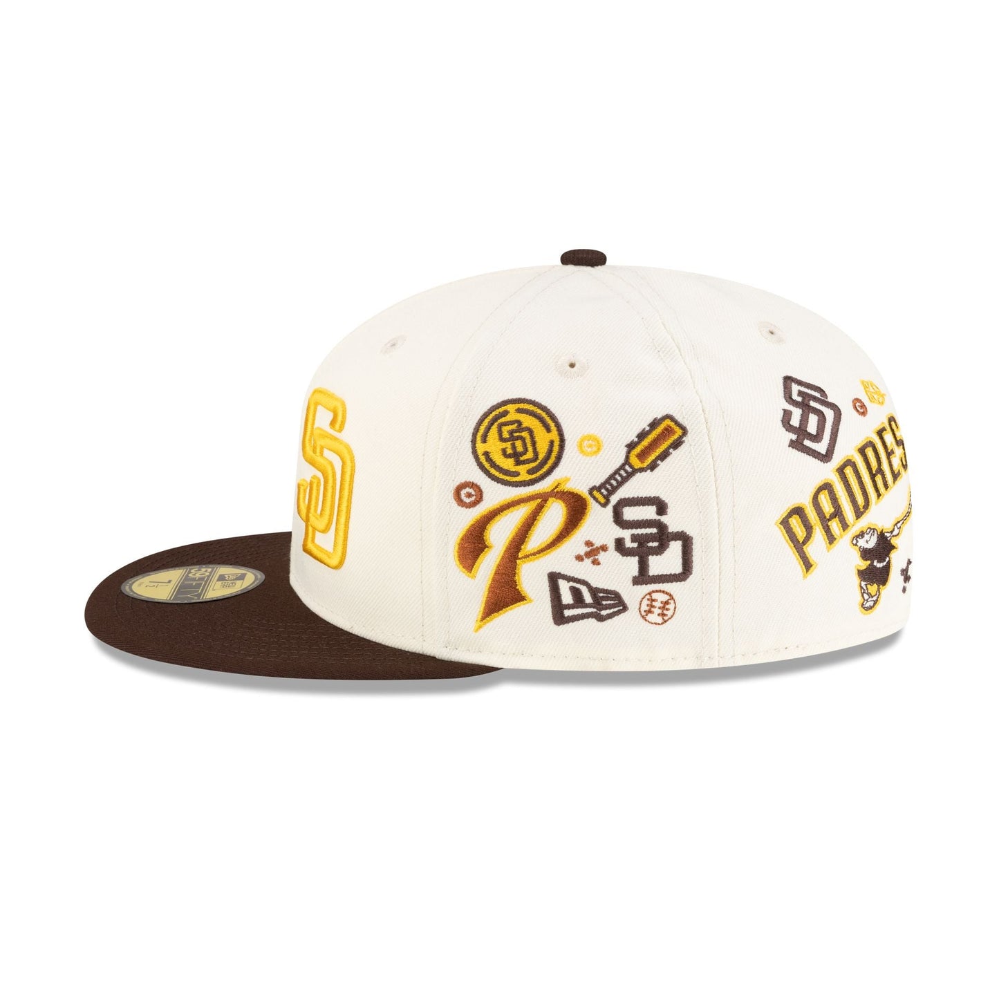 MLB 2026 MLB World Tour Mexico City Series Arizona Diamondbacks vs. San Diego Padres All Over 59FIFTY Fitted Hat