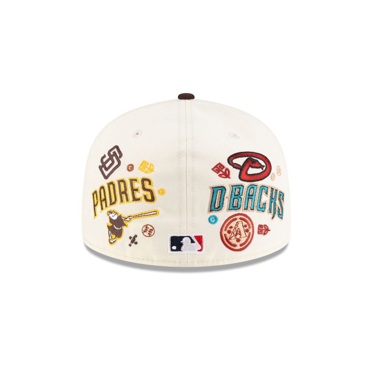 MLB 2026 MLB World Tour Mexico City Series Arizona Diamondbacks vs. San Diego Padres All Over 59FIFTY Fitted Hat