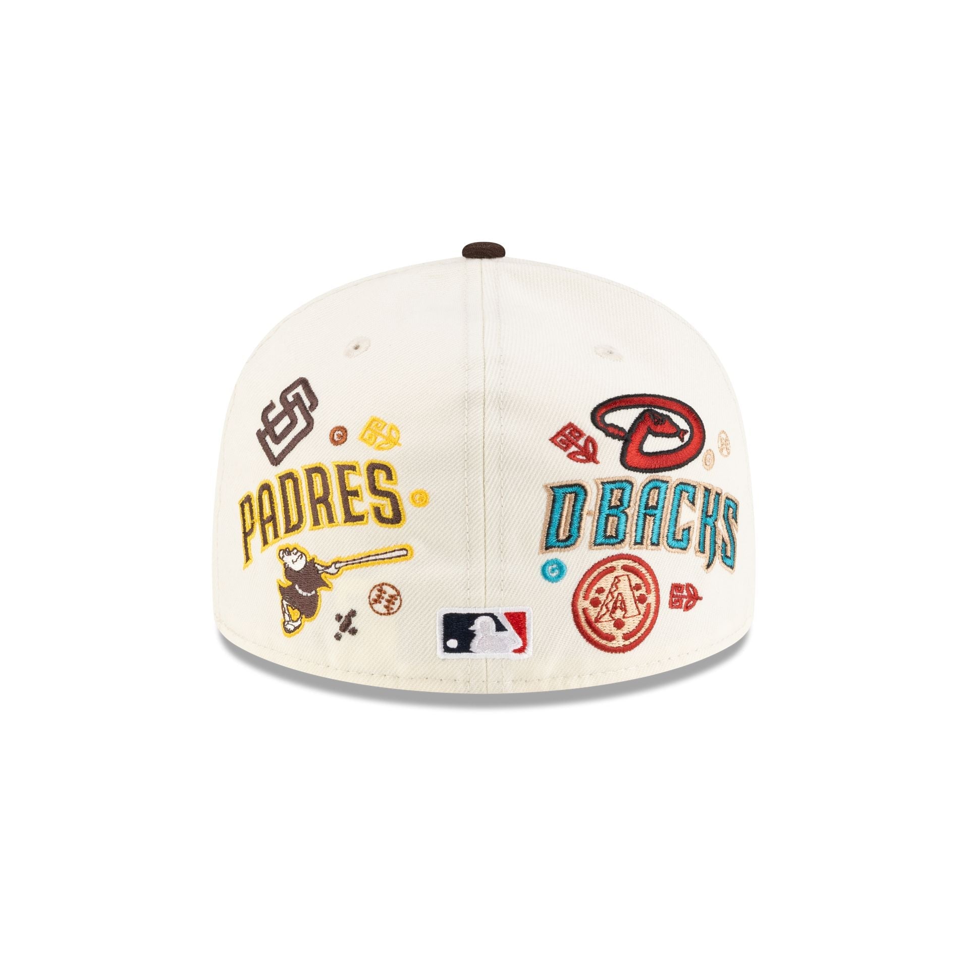 MLB 2026 MLB World Tour Mexico City Series Arizona Diamondbacks vs. San Diego Padres All Over 59FIFTY Fitted Hat