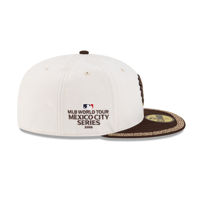 San Diego Padres 2026 MLB World Tour Mexico City Series 59FIFTY Fitted Hat