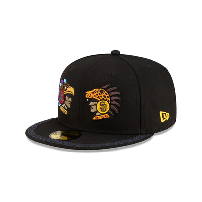 MLB 2026 MLB World Tour Mexico City Series Arizona Diamondbacks vs. San Diego Padres Black 59FIFTY Fitted Hat