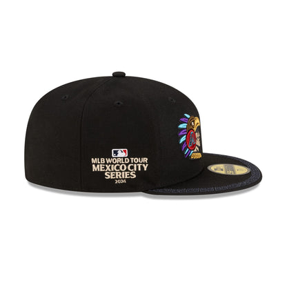MLB 2026 MLB World Tour Mexico City Series Arizona Diamondbacks vs. San Diego Padres Black 59FIFTY Fitted Hat
