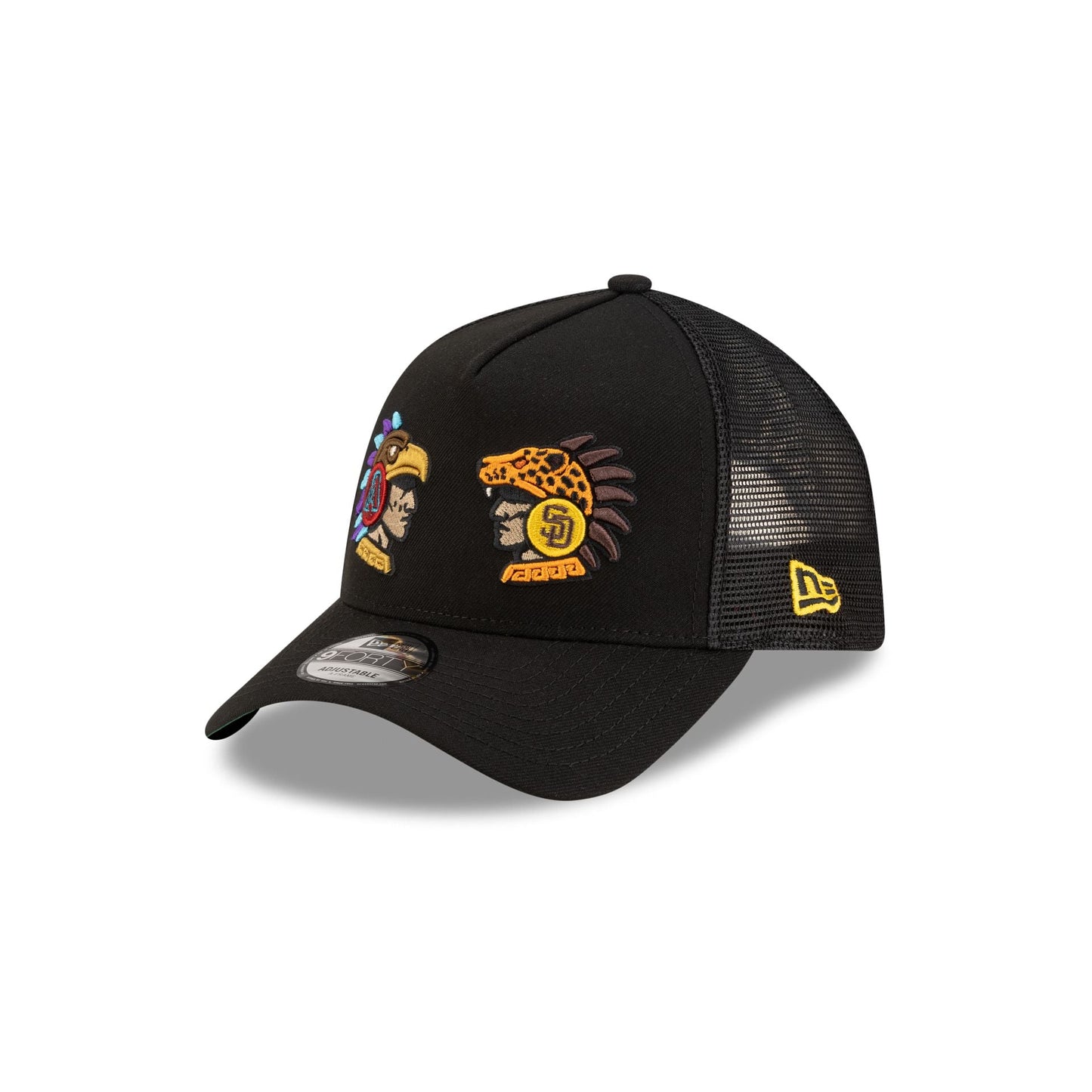 MLB 2026 MLB World Tour Mexico City Series Arizona Diamondbacks vs. San Diego Padres Black 9FORTY A-Frame Snapback Hat