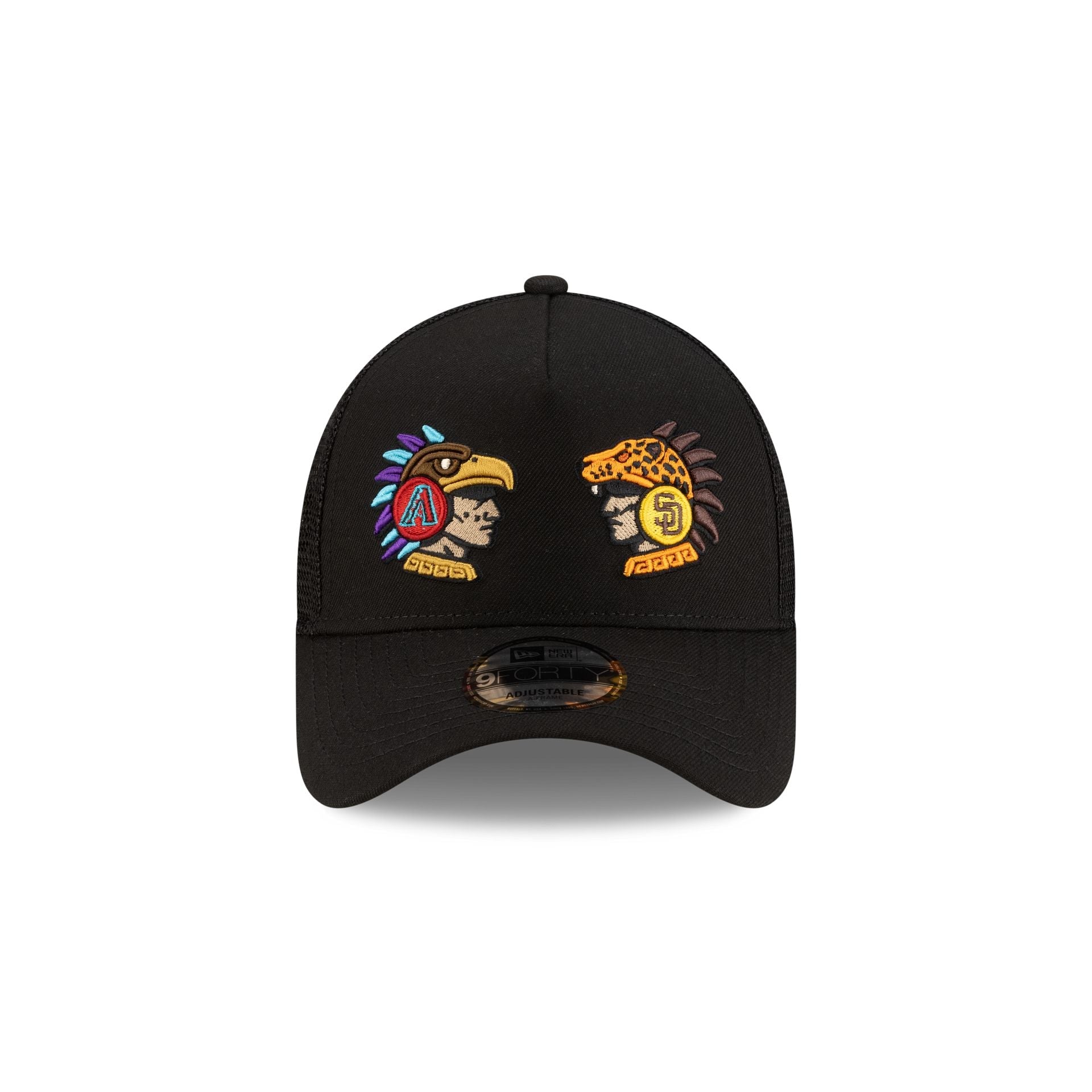 MLB 2026 MLB World Tour Mexico City Series Arizona Diamondbacks vs. San Diego Padres Black 9FORTY A-Frame Snapback Hat