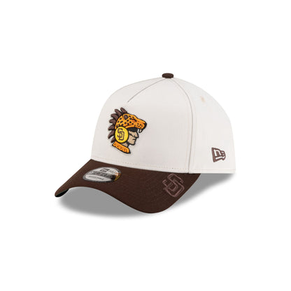 San Diego Padres 2026 MLB World Tour Mexico City Series 9FORTY A-Frame Trucker Hat