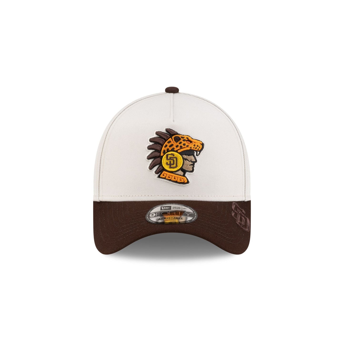 San Diego Padres 2026 MLB World Tour Mexico City Series 9FORTY A-Frame Trucker Hat