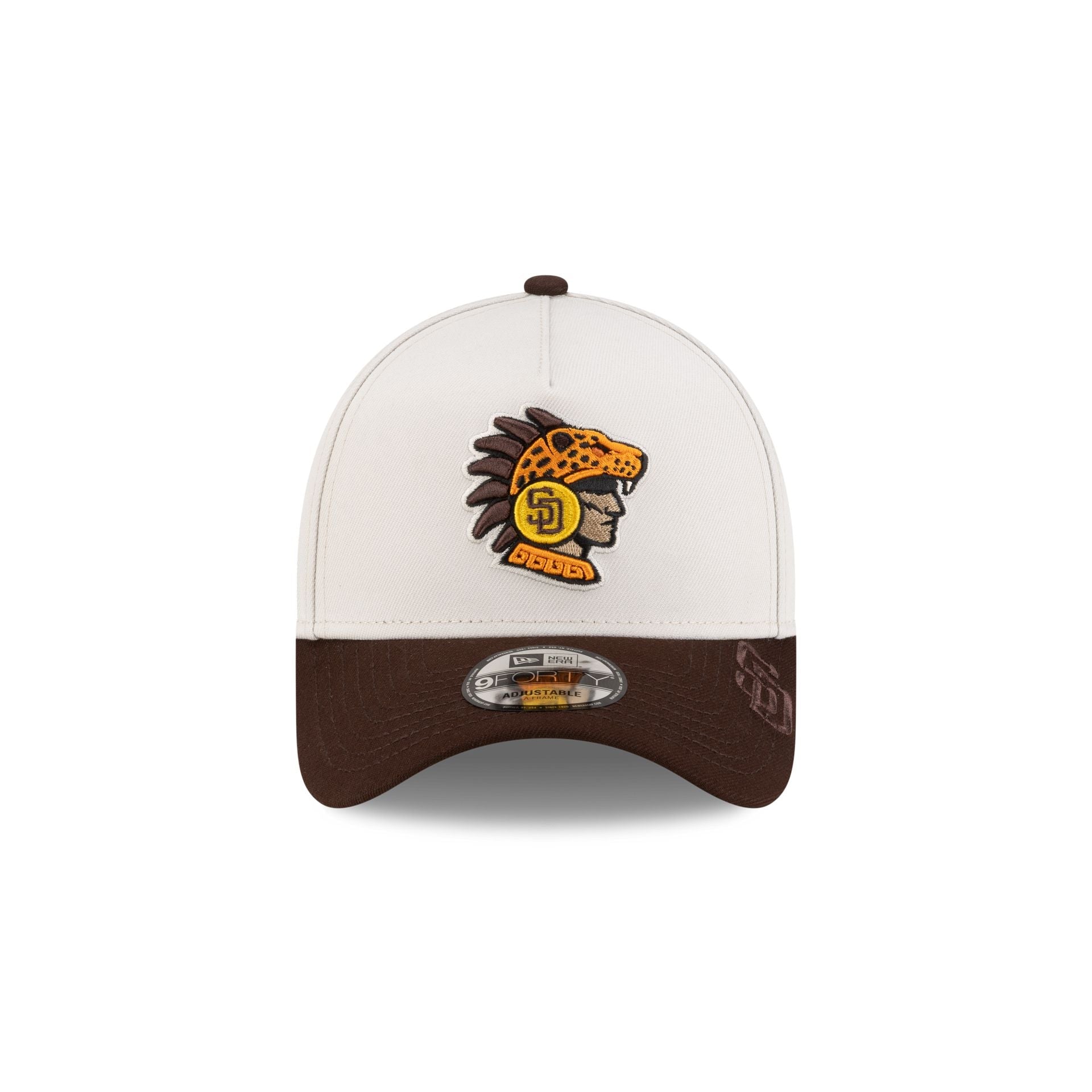 San Diego Padres 2026 MLB World Tour Mexico City Series 9FORTY A-Frame Trucker Hat