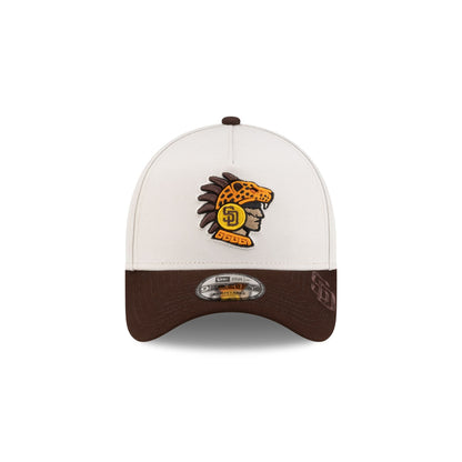 San Diego Padres 2026 MLB World Tour Mexico City Series 9FORTY A-Frame Trucker Hat