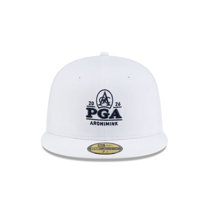 2026 PGA Championship Aronimink White 59FIFTY Fitted Hat