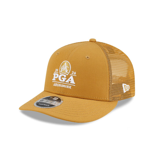 2026 PGA Championship Aronimink Ochre Low Profile 9FIFTY Trucker Hat