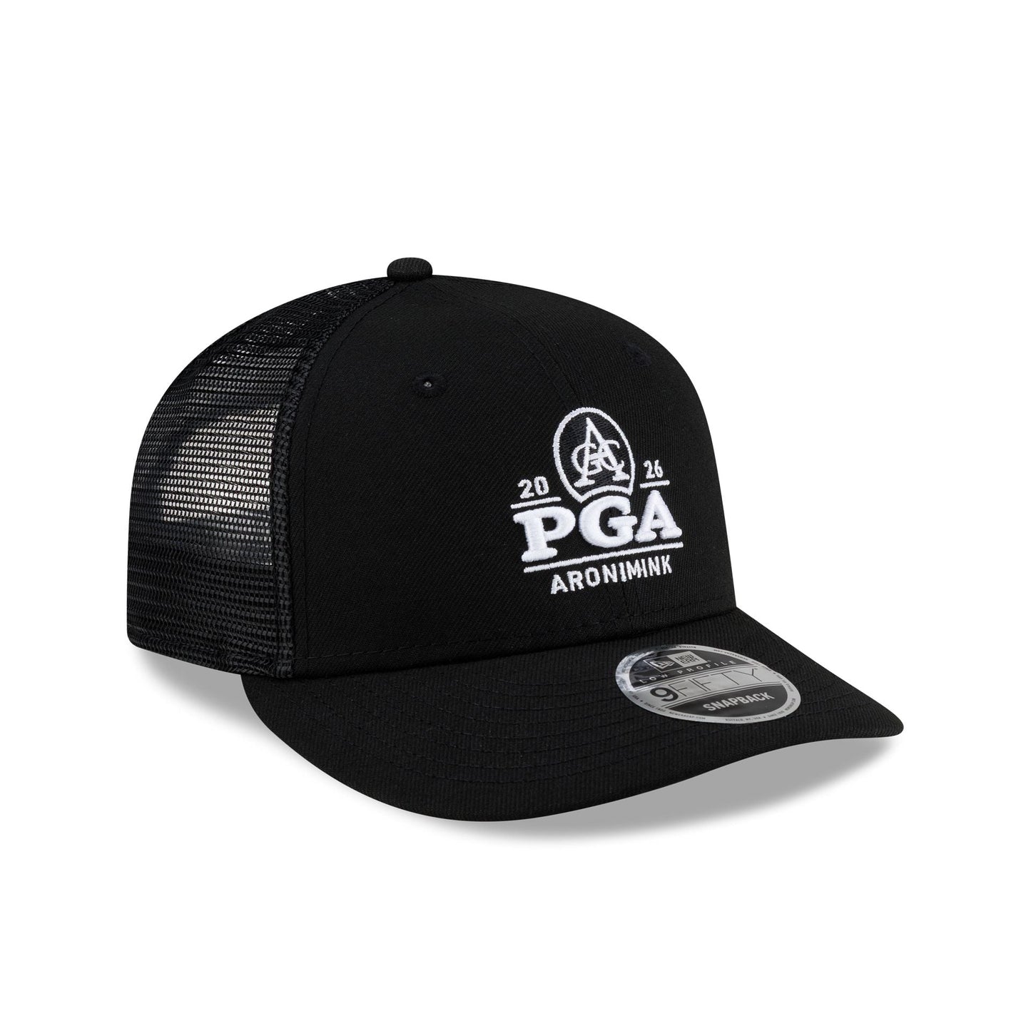 2026 PGA Championship Aronimink Black Low Profile 9FIFTY Trucker Hat