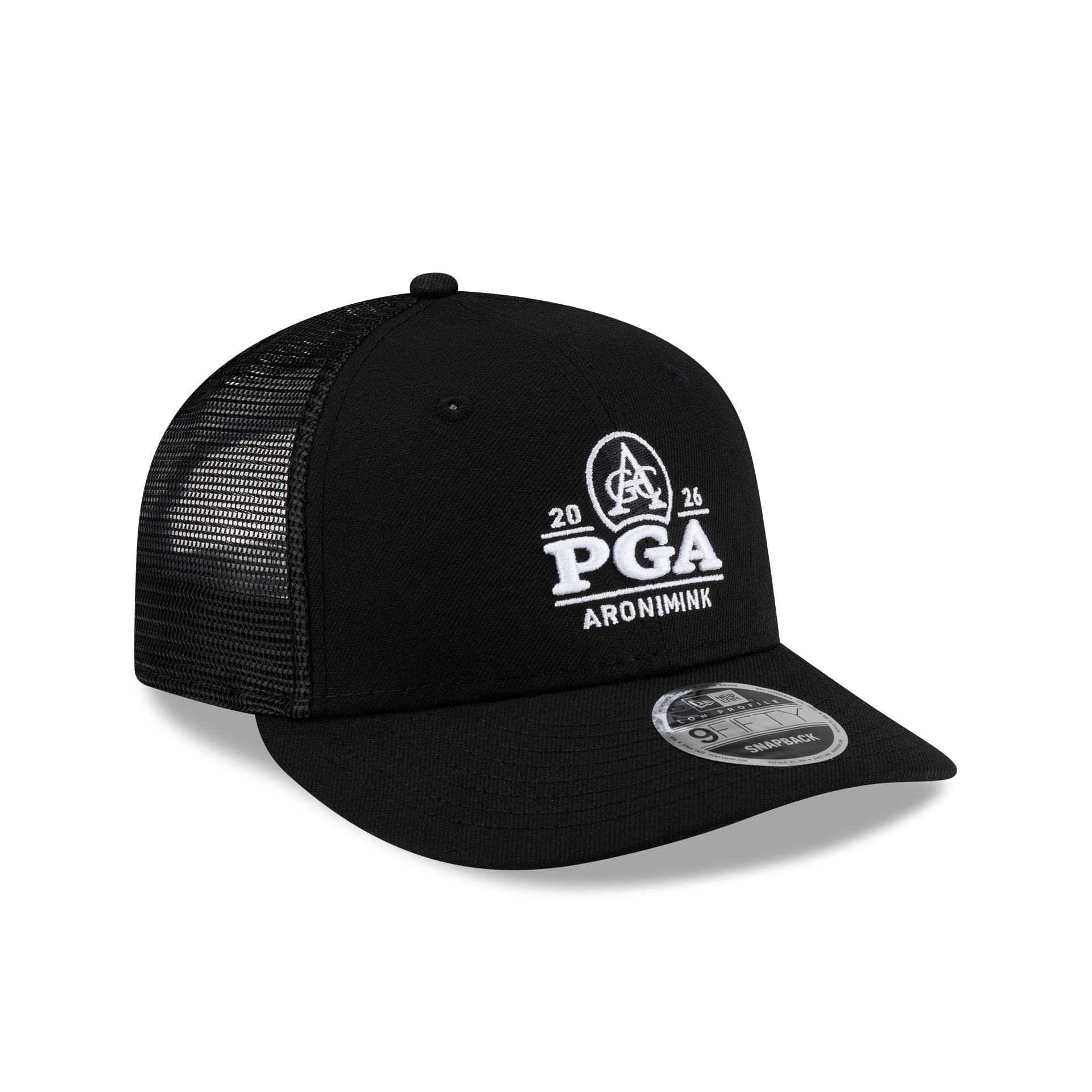 2026 PGA Championship Aronimink Black Low Profile 9FIFTY Trucker Hat