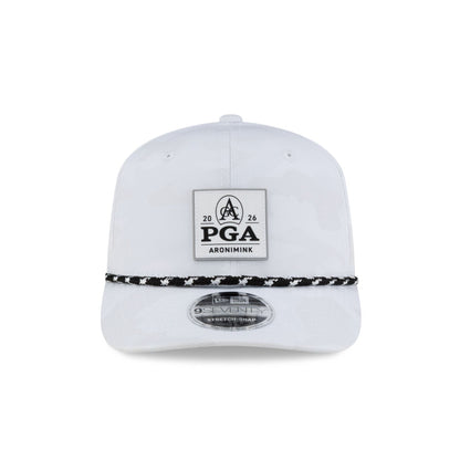 2026 PGA Championship Aronimink Black Camo 9SEVENTY Stretch-Snap Hat