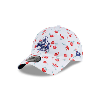 2026 PGA Championship Aronimink Scarlet Floral Women's Casual Classic Adjustable Hat