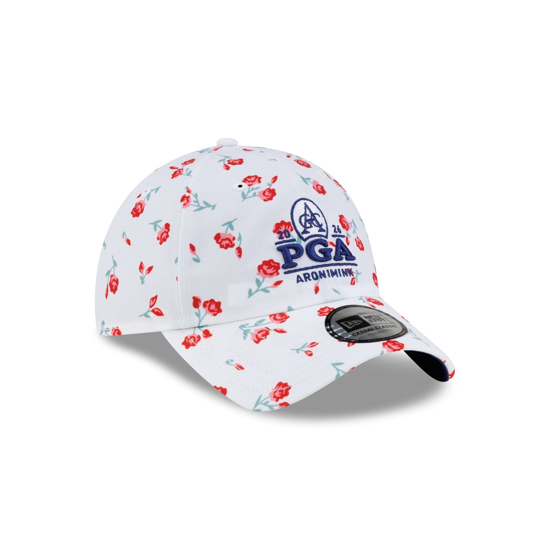 2026 PGA Championship Aronimink Scarlet Floral Women's Casual Classic Adjustable Hat