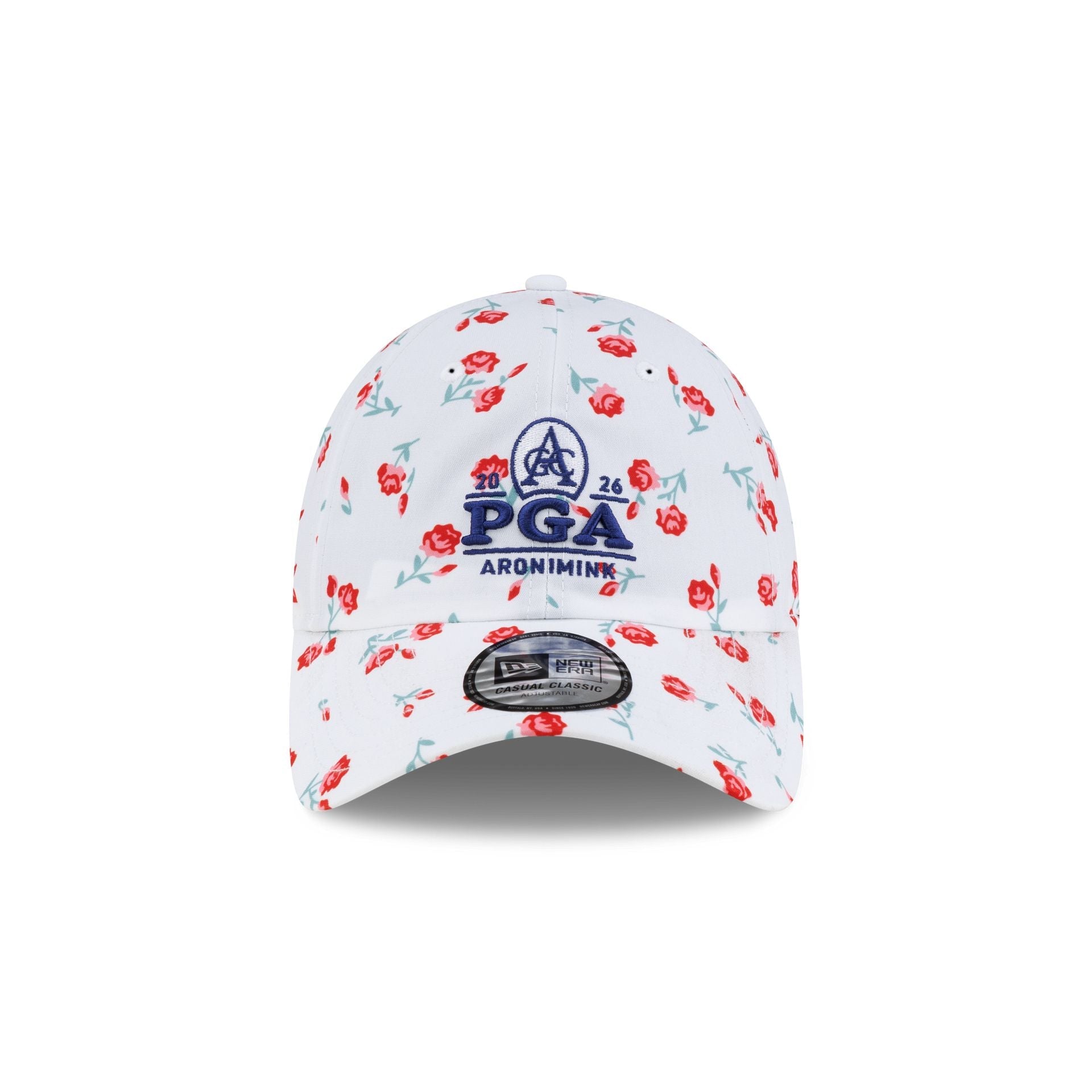 2026 PGA Championship Aronimink Scarlet Floral Women's Casual Classic Adjustable Hat