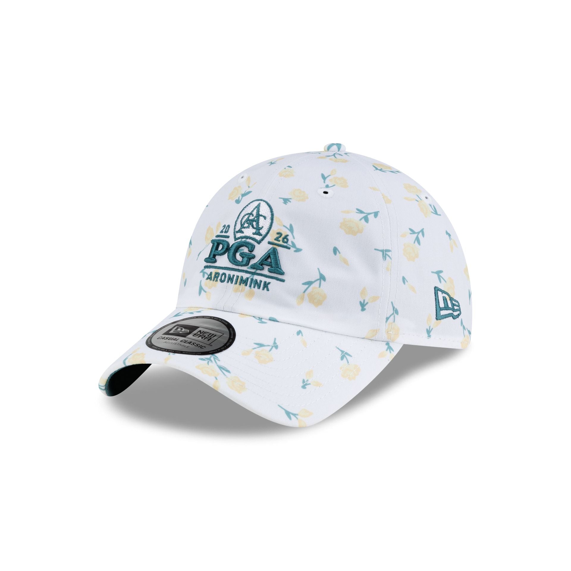 2026 PGA Championship Aronimink Yellow Floral Women's Casual Classic Adjustable Hat