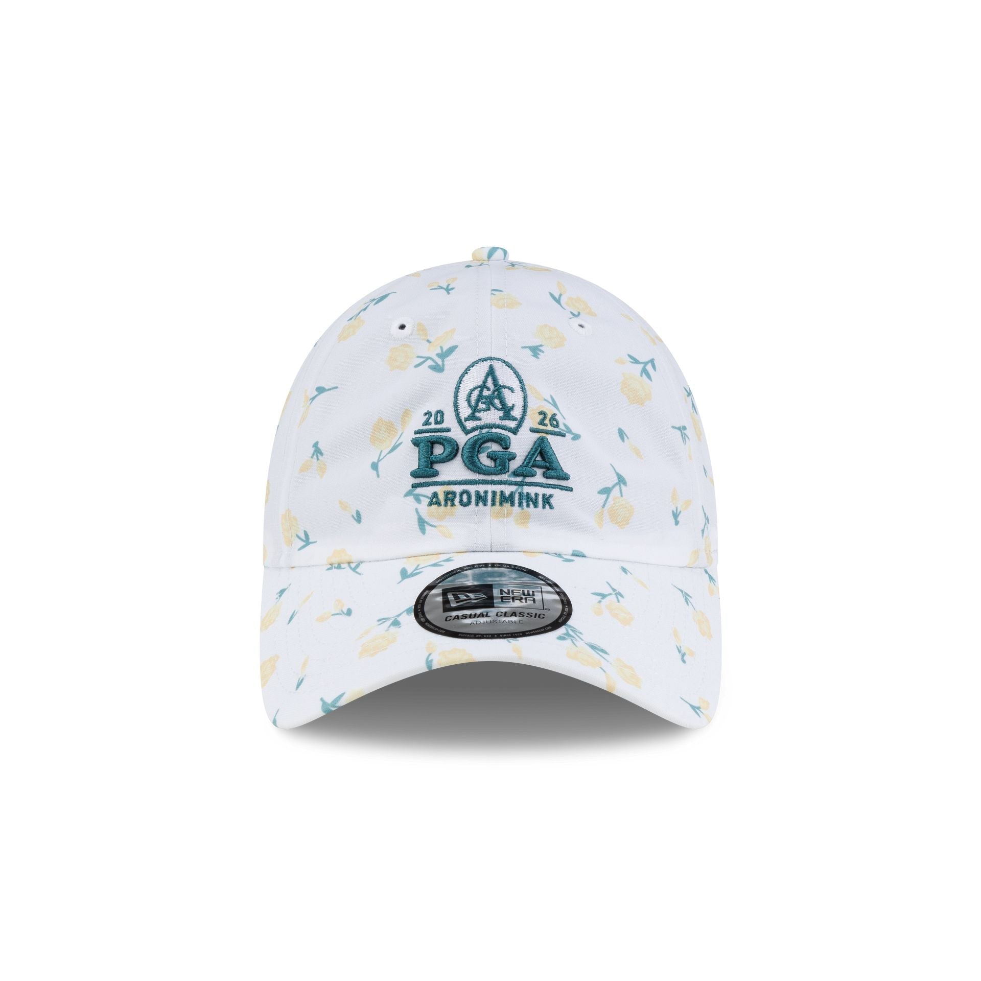 2026 PGA Championship Aronimink Yellow Floral Women's Casual Classic Adjustable Hat