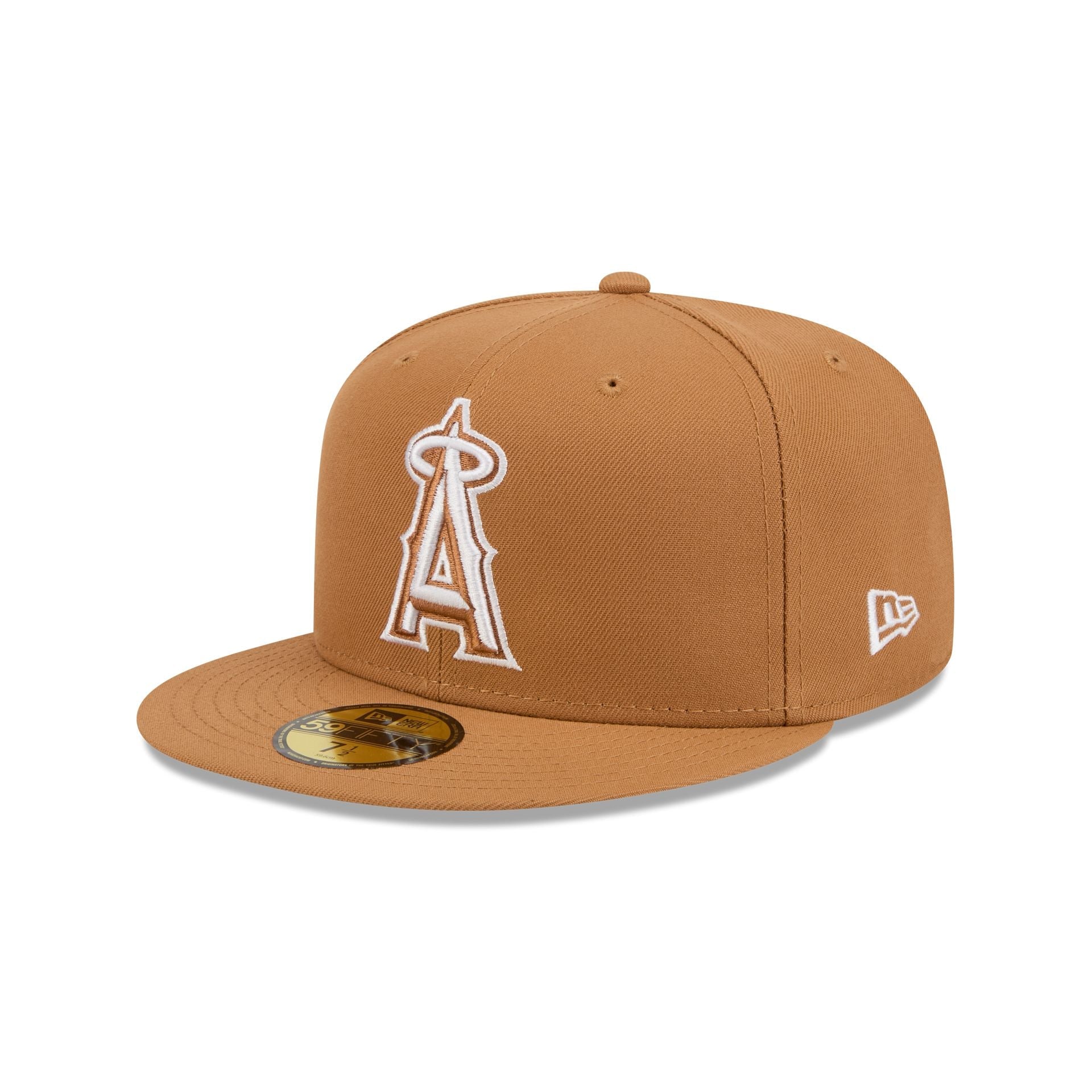 Los Angeles Angels Bronze Basic 59FIFTY Fitted Hat