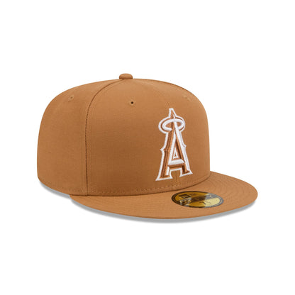 Los Angeles Angels Bronze Basic 59FIFTY Fitted Hat