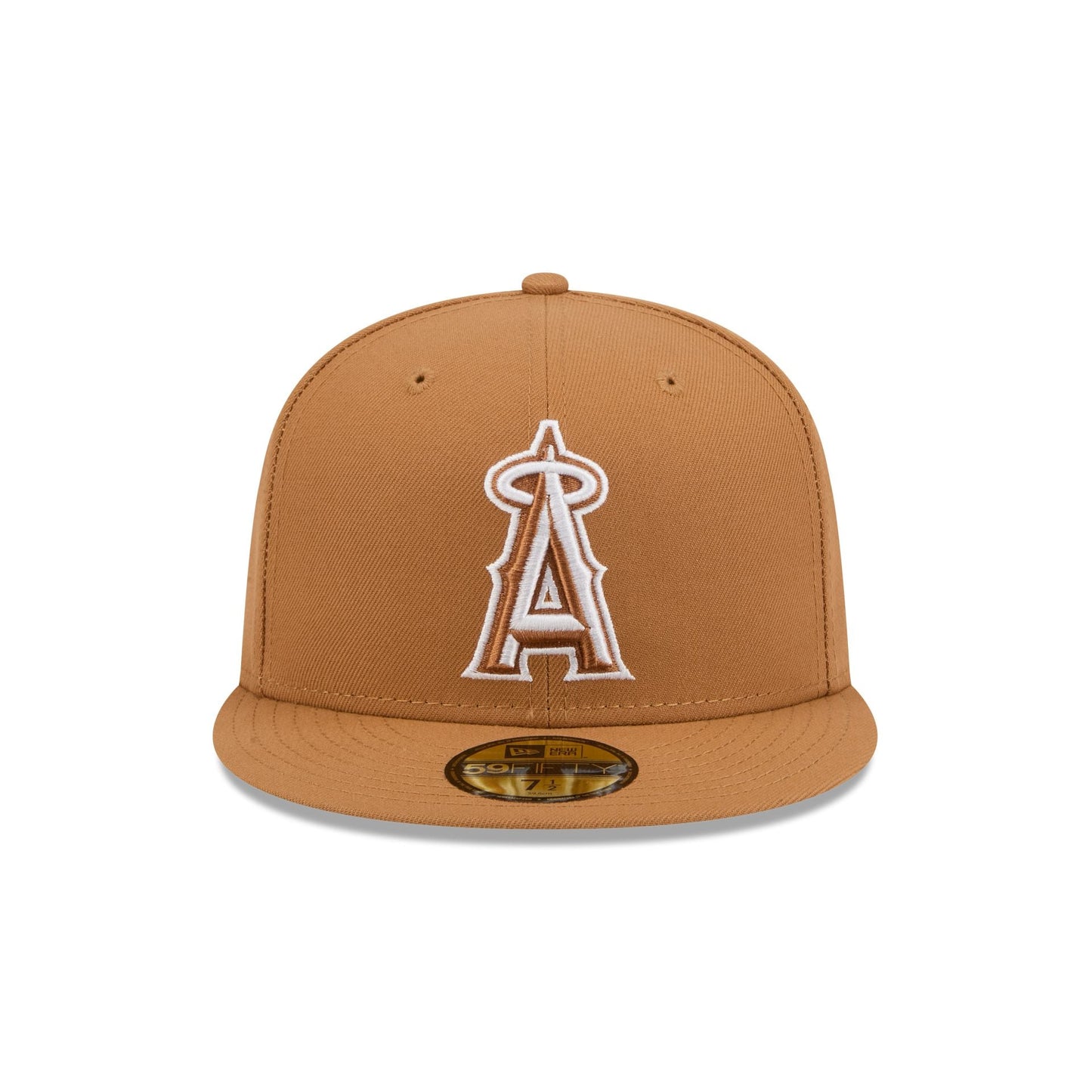 Los Angeles Angels Bronze Basic 59FIFTY Fitted Hat