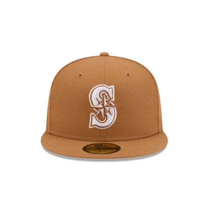 Seattle Mariners Bronze Basic 59FIFTY Fitted Hat