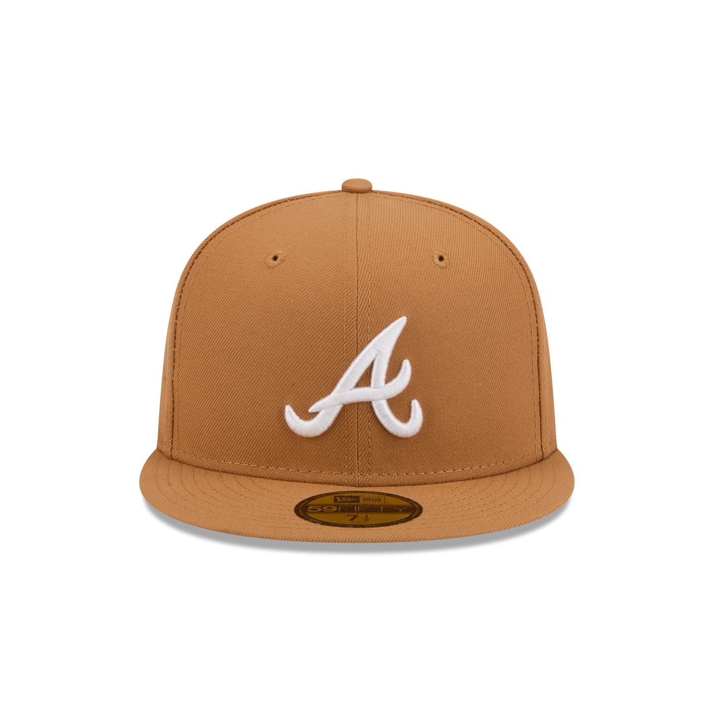 Atlanta Braves Bronze Basic 59FIFTY Fitted Hat
