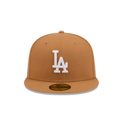 Los Angeles Dodgers Bronze Basic 59FIFTY Fitted Hat