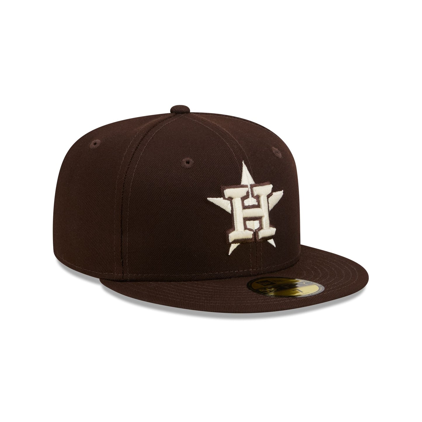 Houston Astros Brown Basic 59FIFTY Fitted Hat