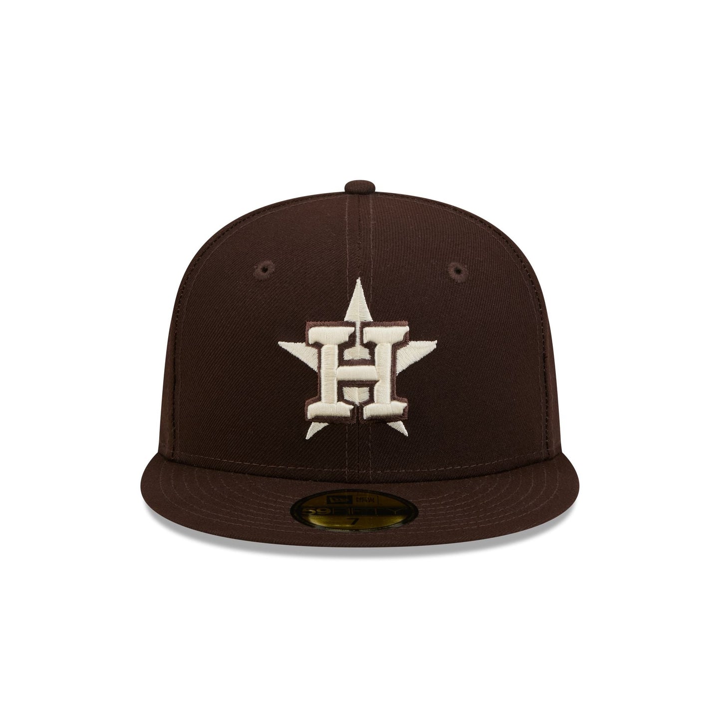 Houston Astros Brown Basic 59FIFTY Fitted Hat