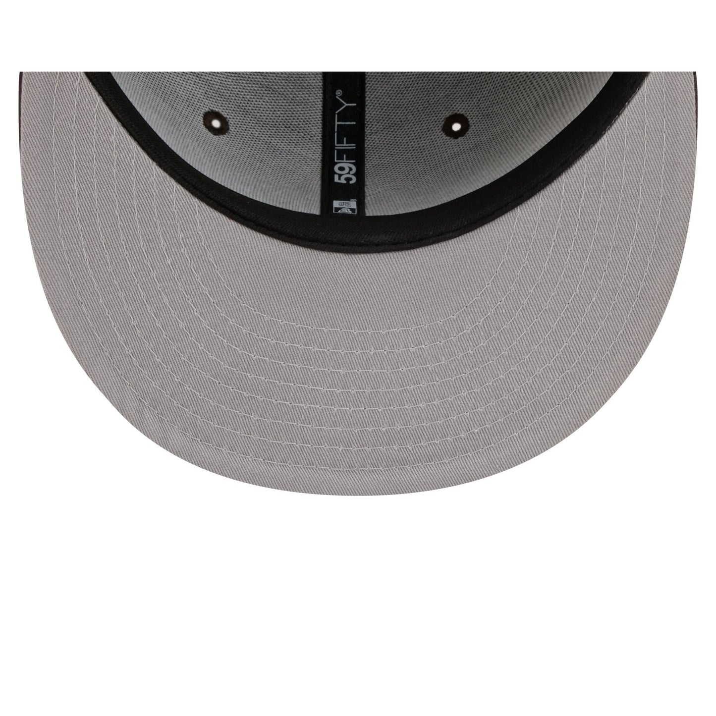 Los Angeles Dodgers Brown Basic 59FIFTY Fitted Hat