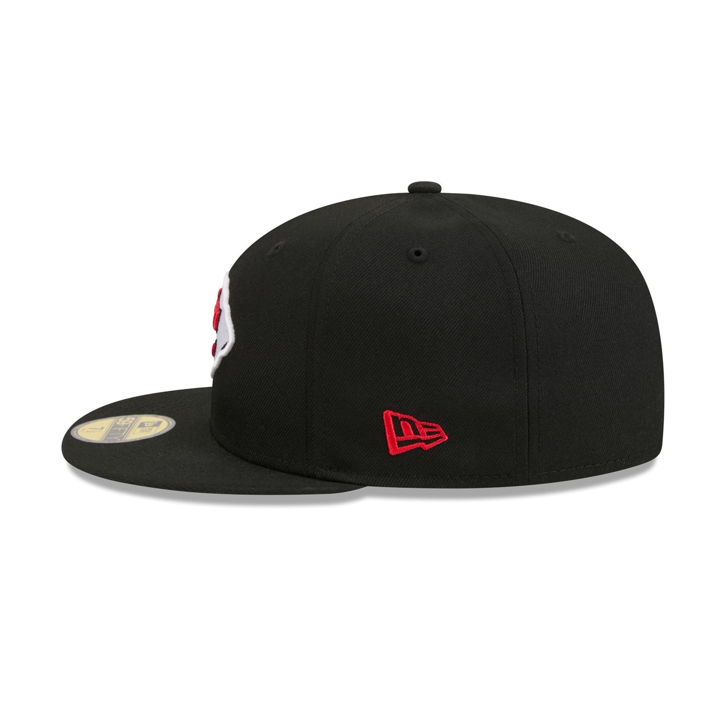 Kansas City Chiefs Black Basic 59FIFTY Fitted Hat
