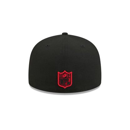Kansas City Chiefs Black Basic 59FIFTY Fitted Hat