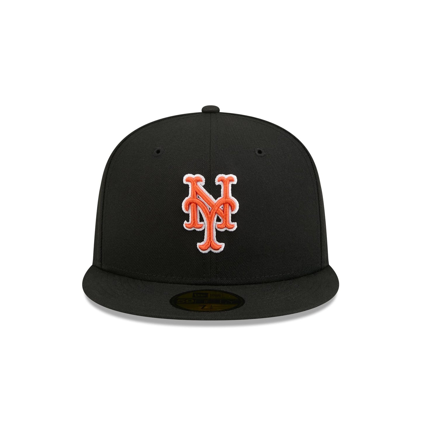 New York Mets Black Basic 59FIFTY Fitted Hat