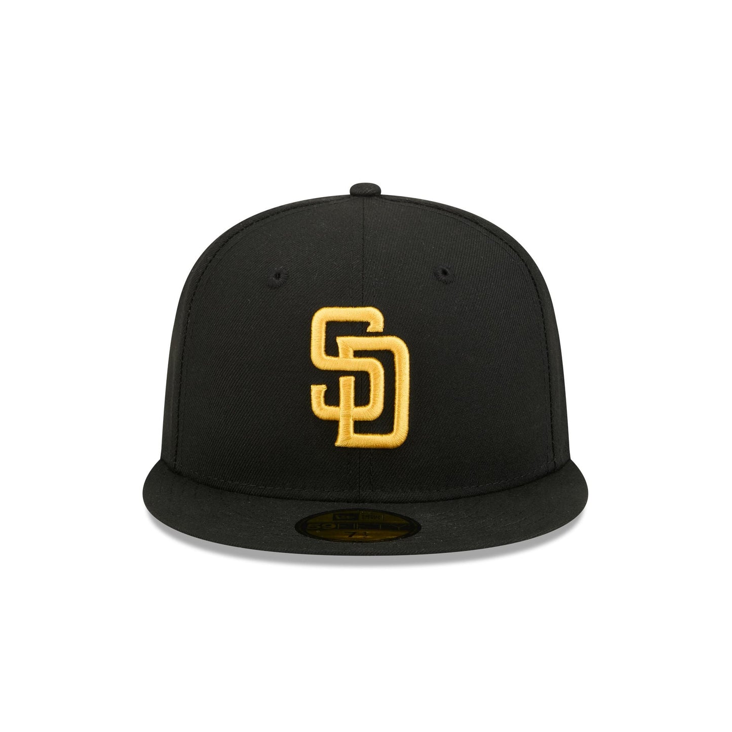 San Diego Padres Black Basic 59FIFTY Fitted Hat