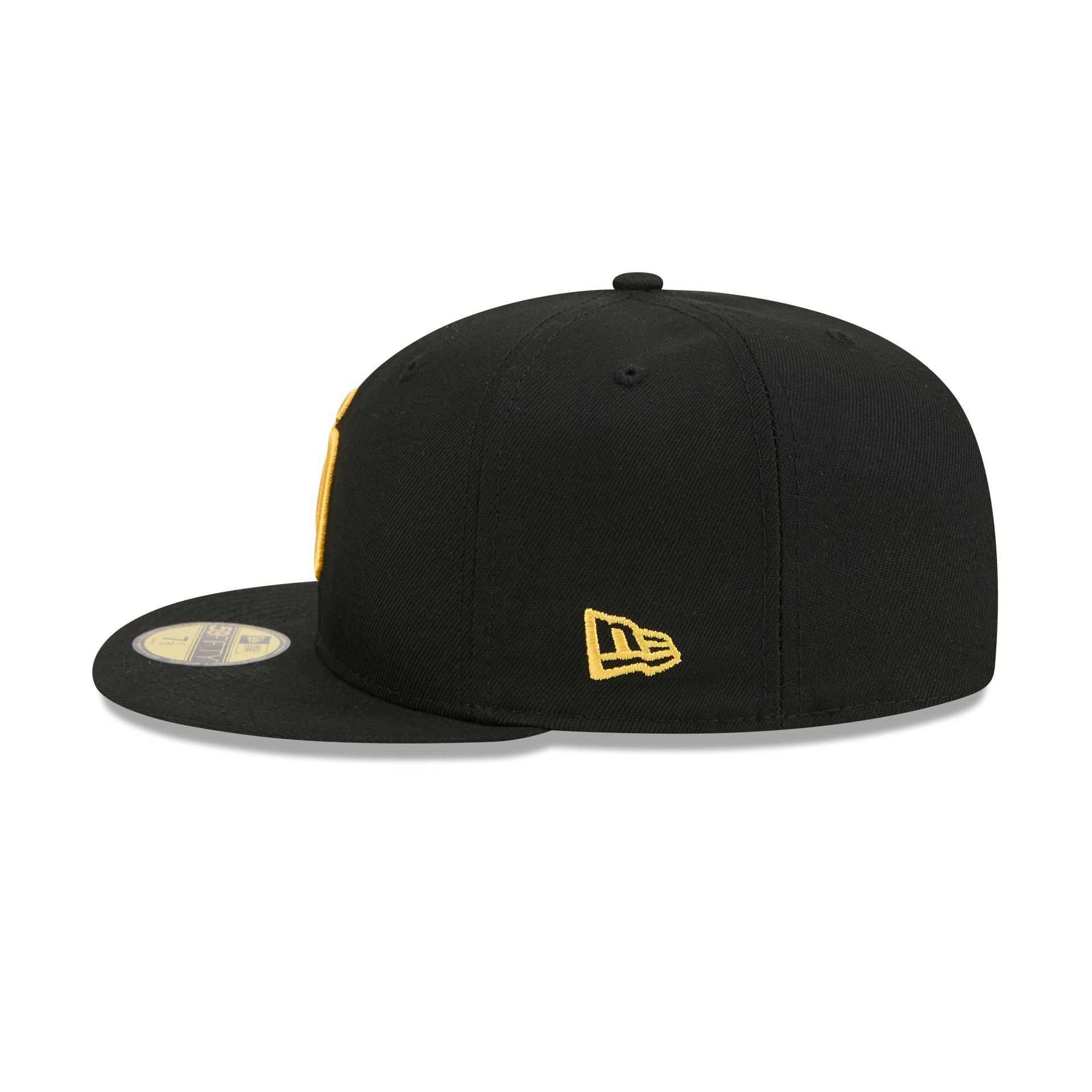 San Diego Padres Black Basic 59FIFTY Fitted Hat