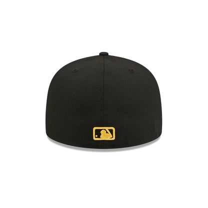 San Diego Padres Black Basic 59FIFTY Fitted Hat