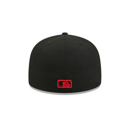 Los Angeles Angels Black Basic 59FIFTY Fitted Hat