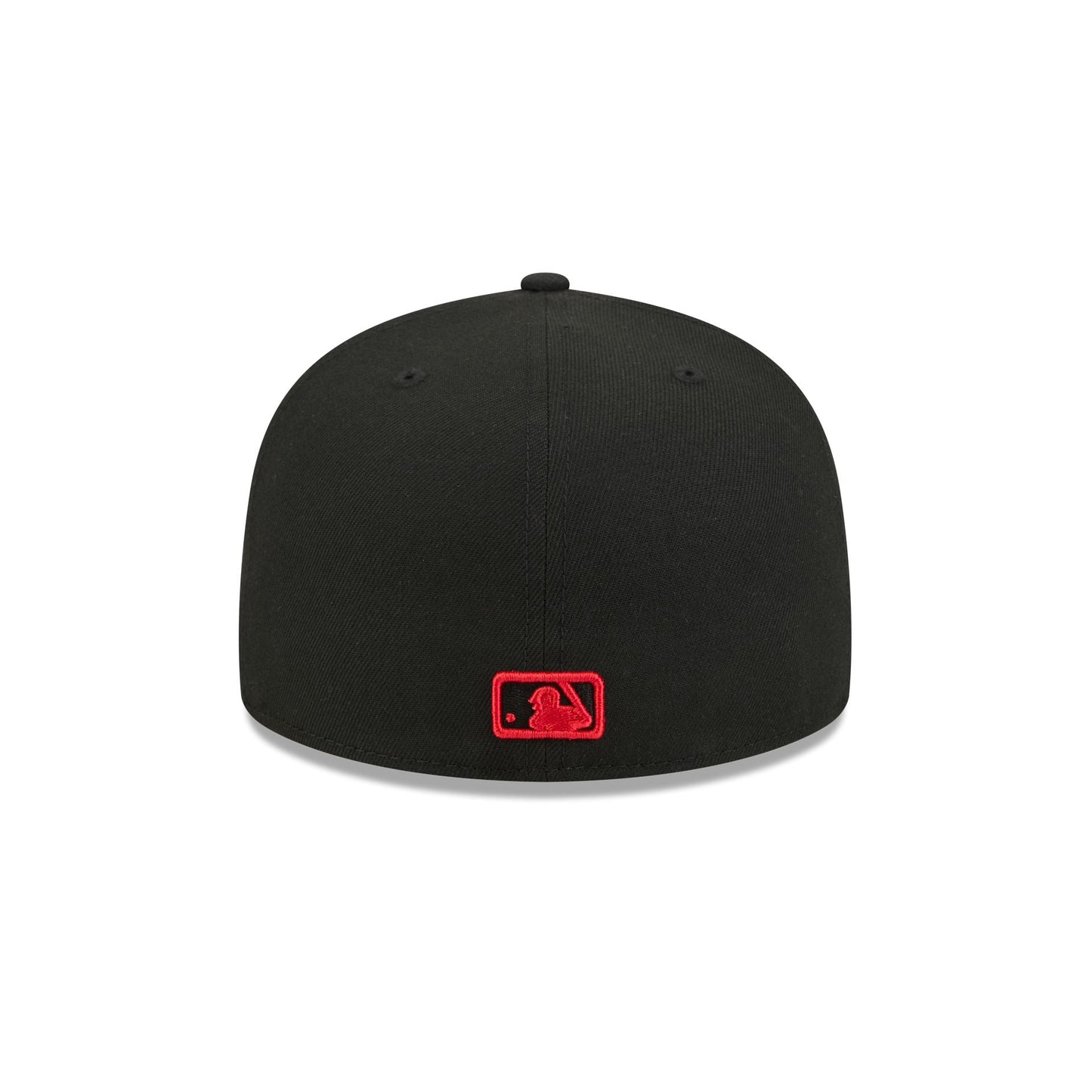 Chicago Cubs Black Basic 59FIFTY Fitted Hat